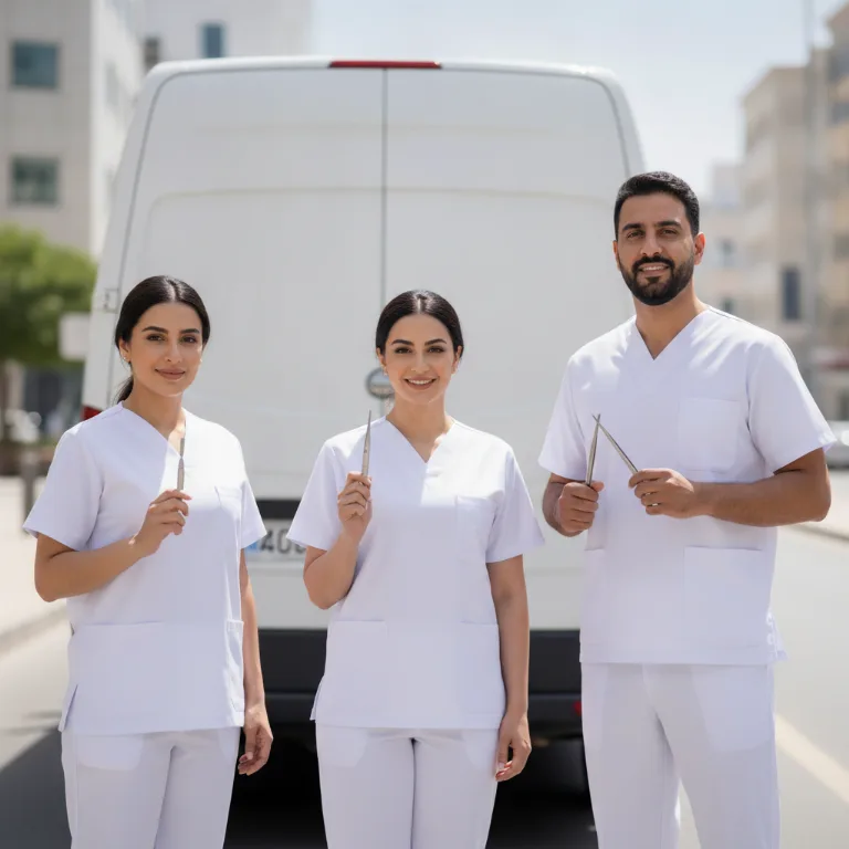 جراح تجميل فريق في لهباب